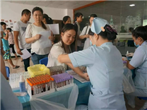 關愛員工，關注健康，公司組織進行年度健康體檢